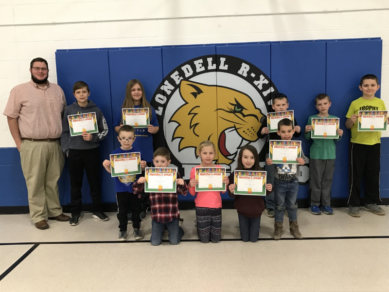 Elementary Students of the Month